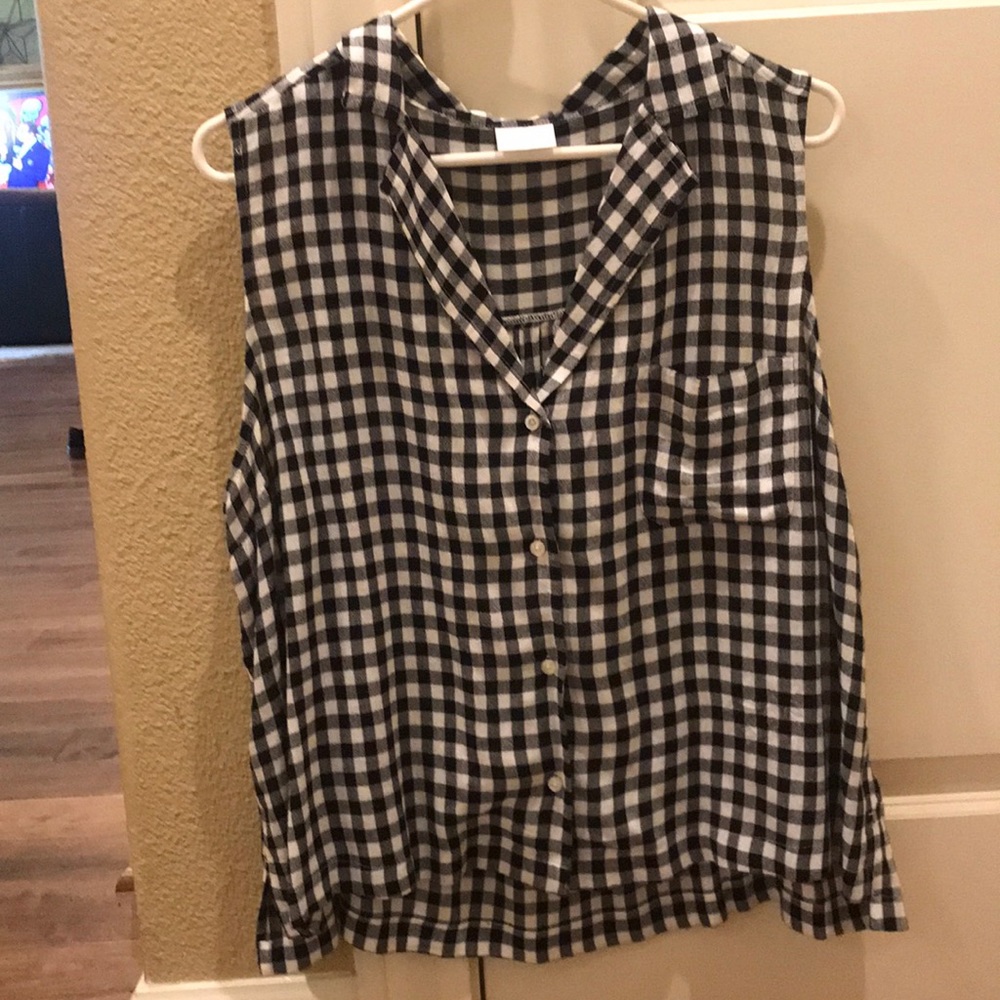 Plaid tank